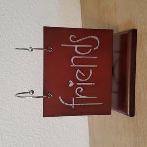 Friends photo flip album